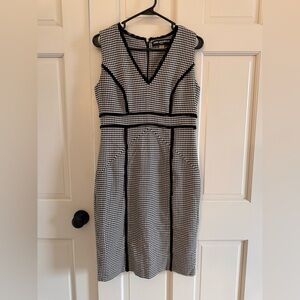 Karl Lagerfeld Houndstooth dress 6